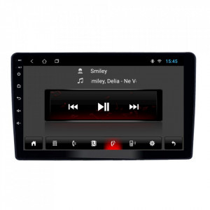 Navigatie dedicata cu Android Peugeot 307 2000 - 2013, negru, 2GB RAM, Radio GPS Dual Zone, Display HD 9" Touchscreen, Internet Wi-Fi, Bluetooth, MirrorLink, USB, Waze