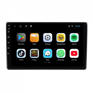 Navigatie dedicata cu Android Seat Exeo 2009 - 2013, 1GB RAM, Radio GPS Dual Zone, Display HD 9" Touchscreen, Internet Wi-Fi, Bluetooth, MirrorLink, USB, Waze