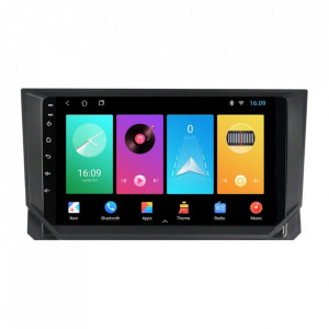 Navigatie dedicata cu Android Seat Ibiza V dupa 2017, 1GB RAM, Radio GPS Dual Zone, Display HD 9" Touchscreen, Internet Wi-Fi, Bluetooth, MirrorLink, USB, Waze