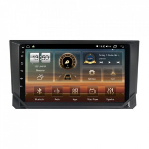 Navigatie dedicata cu Android Seat Ibiza V dupa 2017, 6GB RAM, Radio GPS Dual Zone, Display HD IPS 9" Touchscreen, Internet Wi-Fi si slot SIM 4G, Bluetooth, MirrorLink, USB, Waze