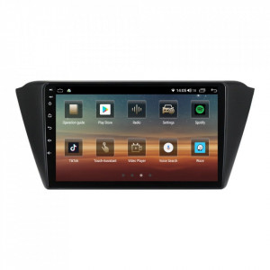 Navigatie dedicata cu Android Skoda Fabia III (2014-2021), 8GB RAM, Radio GPS Dual Zone, Display HD IPS 9" Touchscreen, Internet Wi-Fi si slot SIM 4G, Bluetooth, MirrorLink, USB, Waze