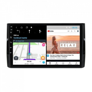 Navigatie dedicata cu Android Skoda Kodiaq dupa 2016, 1GB RAM, Radio GPS Dual Zone, Display HD 10" Touchscreen, Internet Wi-Fi, Bluetooth, MirrorLink, USB, Waze