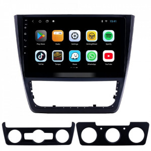 Navigatie dedicata cu Android Skoda Yeti 2009 - 2018, 2GB RAM, Radio GPS Dual Zone, Display HD 10" Touchscreen, Internet Wi-Fi, Bluetooth, MirrorLink, USB, Waze