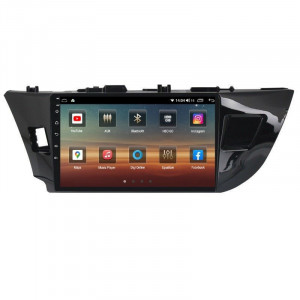 Navigatie dedicata cu Android Toyota Corolla 2013 - 2017, 8GB RAM, Radio GPS Dual Zone, Display HD IPS 10" Touchscreen, Internet Wi-Fi si slot SIM 4G, Bluetooth, MirrorLink, USB, Waze