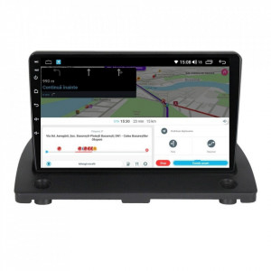 Navigatie dedicata cu Android Volvo XC90 I 2002 - 2015, 4GB RAM, Radio GPS Dual Zone, Display HD IPS 9" Touchscreen, Internet Wi-Fi si slot SIM 4G, Bluetooth, MirrorLink, USB, Waze