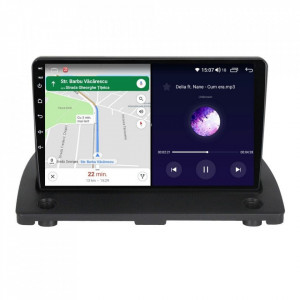 Navigatie dedicata cu Android Volvo XC90 I 2002 - 2015, 8GB RAM, Radio GPS Dual Zone, Display HD IPS 9" Touchscreen, Internet Wi-Fi si slot SIM 4G, Bluetooth, MirrorLink, USB, Waze