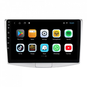 Navigatie dedicata cu Android VW Passat B6 / B7 2005 - 2015, 1GB RAM, Radio GPS Dual Zone, Display HD 10" Touchscreen, Internet Wi-Fi, Bluetooth, MirrorLink, USB, Waze