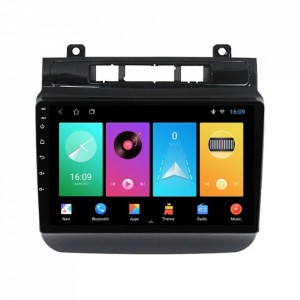 Navigatie dedicata cu Android VW Touareg 7P 2010 - 2018, 2GB RAM, Radio GPS Dual Zone, Display HD 9" Touchscreen, Internet Wi-Fi, Bluetooth, MirrorLink, USB, Waze