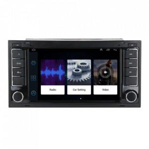 Navigatie dedicata cu Android VW Transporter T5 2003 - 2009, 2GB RAM, Radio GPS Dual Zone, Display HD 7" Touchscreen, Internet Wi-Fi, Bluetooth, MirrorLink, USB, Waze
