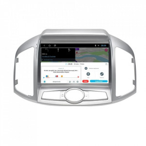 Navigatie dedicata cu Android Chevrolet Captiva 2011 - 2016, 2GB RAM, Radio GPS Dual Zone, Display HD 9" Touchscreen, Internet Wi-Fi, Bluetooth, MirrorLink, USB, Waze