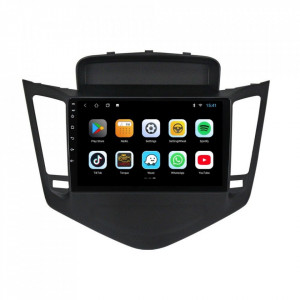 Navigatie dedicata cu Android Chevrolet Cruze 2008 - 2013, 2GB RAM, Radio GPS Dual Zone, Display HD 9" Touchscreen, Internet Wi-Fi, Bluetooth, MirrorLink, USB, Waze