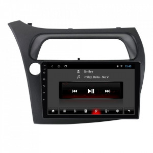 Navigatie dedicata cu Android Honda Civic VIII Hatchback 2006 - 2011, 1GB RAM, Radio GPS Dual Zone, Display HD 9" Touchscreen, Internet Wi-Fi, Bluetooth, MirrorLink, USB, Waze
