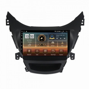 Navigatie dedicata cu Android Hyundai Elantra V 2010 - 2014, 6GB RAM, Radio GPS Dual Zone, Display HD IPS 9" Touchscreen, Internet Wi-Fi si slot SIM 4G, Bluetooth, MirrorLink, USB, Waze