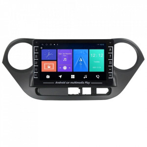 Navigatie dedicata cu Android Hyundai i10 2013 - 2019, 1GB RAM, Radio GPS Dual Zone, Display HD IPS 8" Touchscreen, Internet Wi-Fi, Bluetooth, MirrorLink, USB, Waze