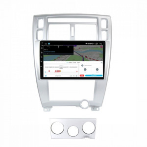 Navigatie dedicata cu Android Hyundai Tucson 2004 - 2011, 6GB RAM, Radio GPS Dual Zone, Display HD IPS 10" Touchscreen, Internet Wi-Fi si slot SIM 4G, Bluetooth, MirrorLink, USB, Waze