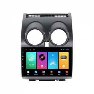 Navigatie dedicata cu Android Nissan Qashqai I 2006 - 2014, 1GB RAM, Radio GPS Dual Zone, Display HD 9" Touchscreen, Internet Wi-Fi, Bluetooth, MirrorLink, USB, Waze