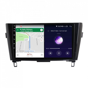 Navigatie dedicata cu Android Nissan X-Trail T32 2014 - 2021, 6GB RAM, Radio GPS Dual Zone, Display HD IPS 10" Touchscreen, Internet Wi-Fi si slot SIM 4G, Bluetooth, MirrorLink, USB, Waze