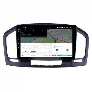 Navigatie dedicata cu Android Opel Insignia A 2008 - 2013, 4GB RAM, Radio GPS Dual Zone, Display HD IPS 9" Touchscreen, Internet Wi-Fi si slot SIM 4G, Bluetooth, MirrorLink, USB, Waze