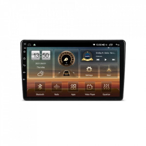 Navigatie dedicata cu Android Peugeot Partner 2008 - 2018, 8GB RAM, Radio GPS Dual Zone, Display HD IPS 9" Touchscreen, Internet Wi-Fi si slot SIM 4G, Bluetooth, MirrorLink, USB, Waze