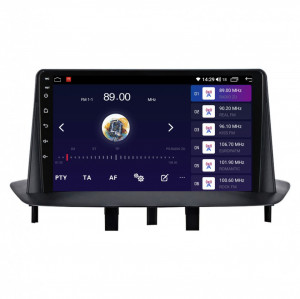 Navigatie dedicata cu Android Renault Megane III 2009 - 2016, 4GB RAM, Radio GPS Dual Zone, Display HD IPS 9" Touchscreen, Internet Wi-Fi si slot SIM 4G, Bluetooth, MirrorLink, USB, Waze