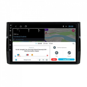 Navigatie dedicata cu Android Skoda Kodiaq dupa 2016, 1GB RAM, Radio GPS Dual Zone, Display HD 10" Touchscreen, Internet Wi-Fi, Bluetooth, MirrorLink, USB, Waze