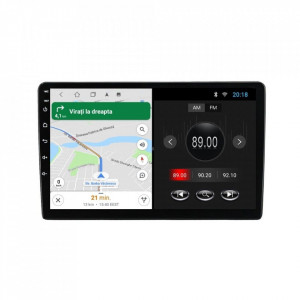 Navigatie dedicata cu Android Skoda Octavia I 2001 - 2010, 2GB RAM, Radio GPS Dual Zone, Display HD 9" Touchscreen, Internet Wi-Fi, Bluetooth, MirrorLink, USB, Waze