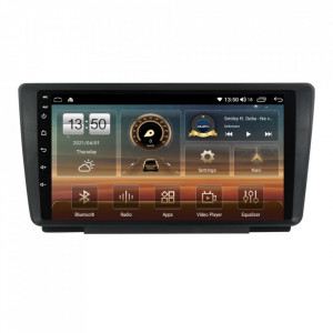 Navigatie dedicata cu Android Skoda Octavia II 2004 - 2013, 4GB RAM, Radio GPS Dual Zone, Display HD IPS 9" Touchscreen, Internet Wi-Fi si slot SIM 4G, Bluetooth, MirrorLink, USB, Waze