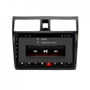 Navigatie dedicata cu Android Suzuki Swift III 2005 - 2010, 2GB RAM, Radio GPS Dual Zone, Display HD 10" Touchscreen, Internet Wi-Fi, Bluetooth, MirrorLink, USB, Waze