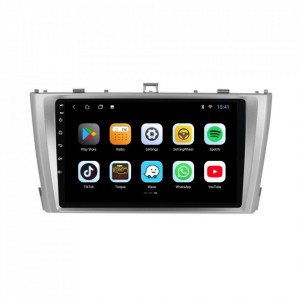 Navigatie dedicata cu Android Toyota Avensis 2009 - 2015, 2GB RAM, Radio GPS Dual Zone, Display HD 9" Touchscreen, Internet Wi-Fi, Bluetooth, MirrorLink, USB, Waze