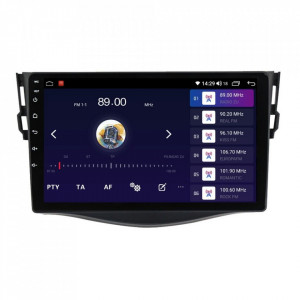 Navigatie dedicata cu Android Toyota Rav4 III 2005 - 2013, 4GB RAM, Radio GPS Dual Zone, Display HD IPS 9" Touchscreen, Internet Wi-Fi si slot SIM 4G, Bluetooth, MirrorLink, USB, Waze