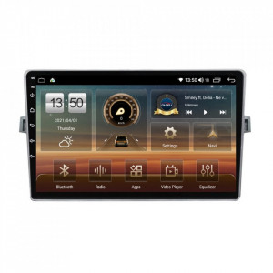 Navigatie dedicata cu Android Toyota Verso 2009 - 2018, 8GB RAM, Radio GPS Dual Zone, Display HD IPS 9" Touchscreen, Internet Wi-Fi si slot SIM 4G, Bluetooth, MirrorLink, USB, Waze