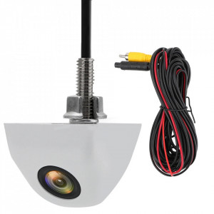 Camera marsarier auto 45 grade gri, Night Vision, rezistenta la apa si praf, cablu video 6m, unghi 170 grade