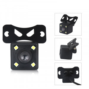 Camera marsarier auto cu 4 LED-uri, Night Vision, rezistenta la apa si praf, cablu video 6m, unghi 140 grade