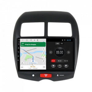 Navigatie dedicata cu Android Citroen C4 Aircross 2012 - 2017, 2GB RAM, Radio GPS Dual Zone, Display HD 10" Touchscreen, Internet Wi-Fi, Bluetooth, MirrorLink, USB, Waze