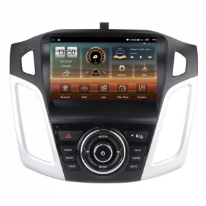 Navigatie dedicata cu Android Ford Focus III 2011 - 2018, 6GB RAM, Radio GPS Dual Zone, Display HD IPS 9" Touchscreen, Internet Wi-Fi si slot SIM 4G, Bluetooth, MirrorLink, USB, Waze