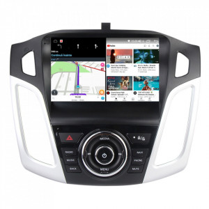 Navigatie dedicata cu Android Ford Focus III 2011 - 2018, 8GB RAM, Radio GPS Dual Zone, Display HD IPS 9" Touchscreen, Internet Wi-Fi si slot SIM 4G, Bluetooth, MirrorLink, USB, Waze