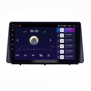 Navigatie dedicata cu Android Ford Focus IV dupa 2018, 6GB RAM, Radio GPS Dual Zone, Display HD IPS 9" Touchscreen, Internet Wi-Fi si slot SIM 4G, Bluetooth, MirrorLink, USB, Waze
