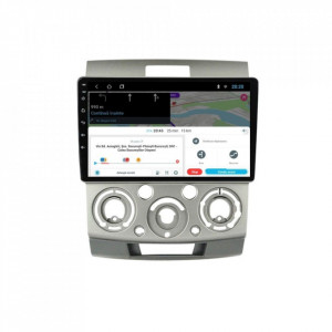 Navigatie dedicata cu Android Ford Ranger 2005 - 2011, 2GB RAM, Radio GPS Dual Zone, Display HD 9" Touchscreen, Internet Wi-Fi, Bluetooth, MirrorLink, USB, Waze
