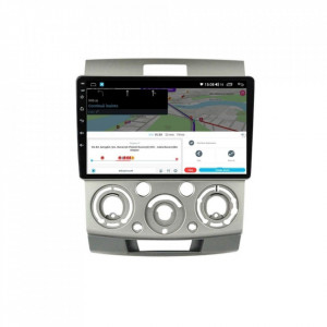 Navigatie dedicata cu Android Ford Ranger 2005 - 2011, 8GB RAM, Radio GPS Dual Zone, Display HD IPS 9" Touchscreen, Internet Wi-Fi si slot SIM 4G, Bluetooth, MirrorLink, USB, Waze