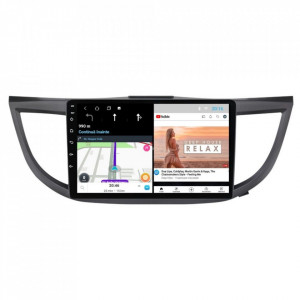 Navigatie dedicata cu Android Honda CR-V IV 2012 - 2018, 1GB RAM, Radio GPS Dual Zone, Display HD 10" Touchscreen, Internet Wi-Fi, Bluetooth, MirrorLink, USB, Waze