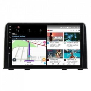 Navigatie dedicata cu Android Honda CR-V V dupa 2018, 8GB RAM, Radio GPS Dual Zone, Display HD IPS 9" Touchscreen, Internet Wi-Fi si slot SIM 4G, Bluetooth, MirrorLink, USB, Waze