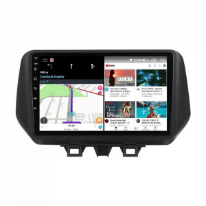 Navigatie dedicata cu Android Hyundai Tucson 2018 - 2020, 4GB RAM, Radio GPS Dual Zone, Display HD IPS 10" Touchscreen, Internet Wi-Fi si slot SIM 4G, Bluetooth, MirrorLink, USB, Waze