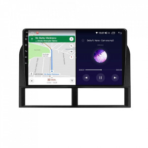 Navigatie dedicata cu Android Jeep Grand Cherokee II 1998 - 2005, 8GB RAM, Radio GPS Dual Zone, Display HD IPS 9" Touchscreen, Internet Wi-Fi si slot SIM 4G, Bluetooth, MirrorLink, USB, Waze