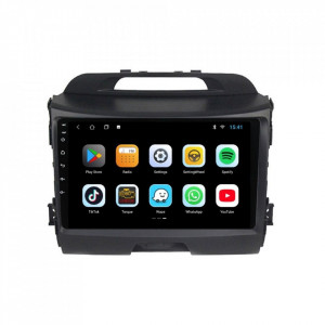 Navigatie dedicata cu Android KIA Sportage 2010 - 2016, 2GB RAM, Radio GPS Dual Zone, Display HD 9" Touchscreen, Internet Wi-Fi, Bluetooth, MirrorLink, USB, Waze