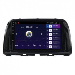 Navigatie dedicata cu Android Mazda CX-5 2011 - 2017, 4GB RAM, Radio GPS Dual Zone, Display HD IPS 9" Touchscreen, Internet Wi-Fi si slot SIM 4G, Bluetooth, MirrorLink, USB, Waze