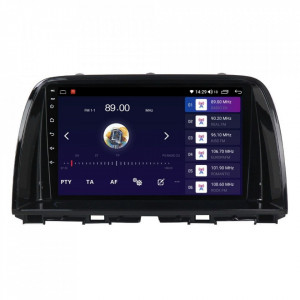Navigatie dedicata cu Android Mazda CX-5 2011 - 2017, 6GB RAM, Radio GPS Dual Zone, Display HD IPS 9" Touchscreen, Internet Wi-Fi si slot SIM 4G, Bluetooth, MirrorLink, USB, Waze