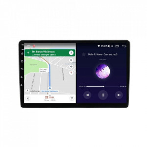 Navigatie dedicata cu Android Mercedes G-Class W463 2002 - 2009, 4GB RAM, Radio GPS Dual Zone, Display HD IPS 9" Touchscreen, Internet Wi-Fi si slot SIM 4G, Bluetooth, MirrorLink, USB, Waze