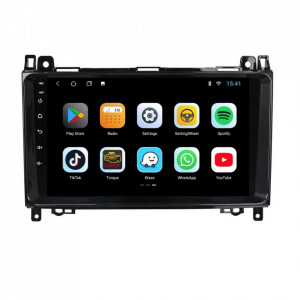 Navigatie dedicata cu Android Mercedes Viano 2007 - 2014, 2GB RAM, Radio GPS Dual Zone, Display HD 9" Touchscreen, Internet Wi-Fi, Bluetooth, MirrorLink, USB, Waze