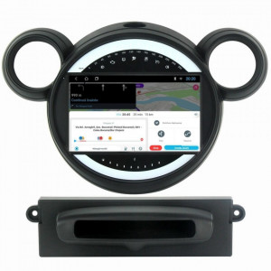Navigatie dedicata cu Android Mini Cooper 2007 - 2014, 1GB RAM, Radio GPS Dual Zone, Display HD 9" Touchscreen, Internet Wi-Fi, Bluetooth, MirrorLink, USB, Waze