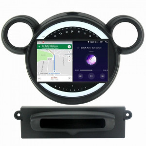 Navigatie dedicata cu Android Mini Cooper 2007 - 2014, 6GB RAM, Radio GPS Dual Zone, Display HD IPS 9" Touchscreen, Internet Wi-Fi si slot SIM 4G, Bluetooth, MirrorLink, USB, Waze